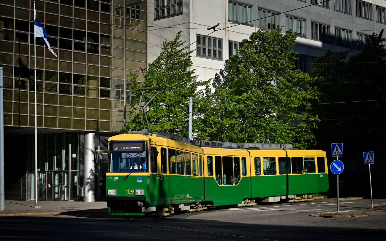 Хельсинки — Эспоо, Valmet MLNRV2 № 109