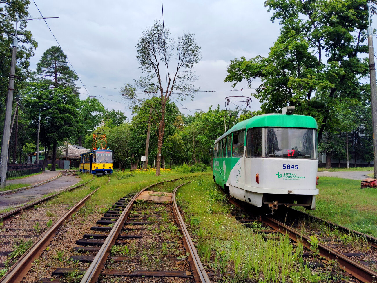 Київ, Tatra T3SU № 5845