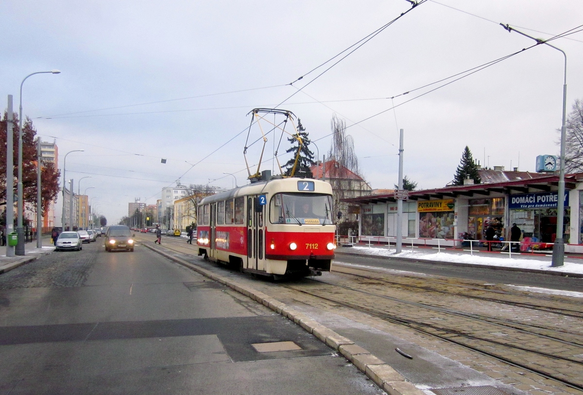 Прага, Tatra T3SUCS № 7112