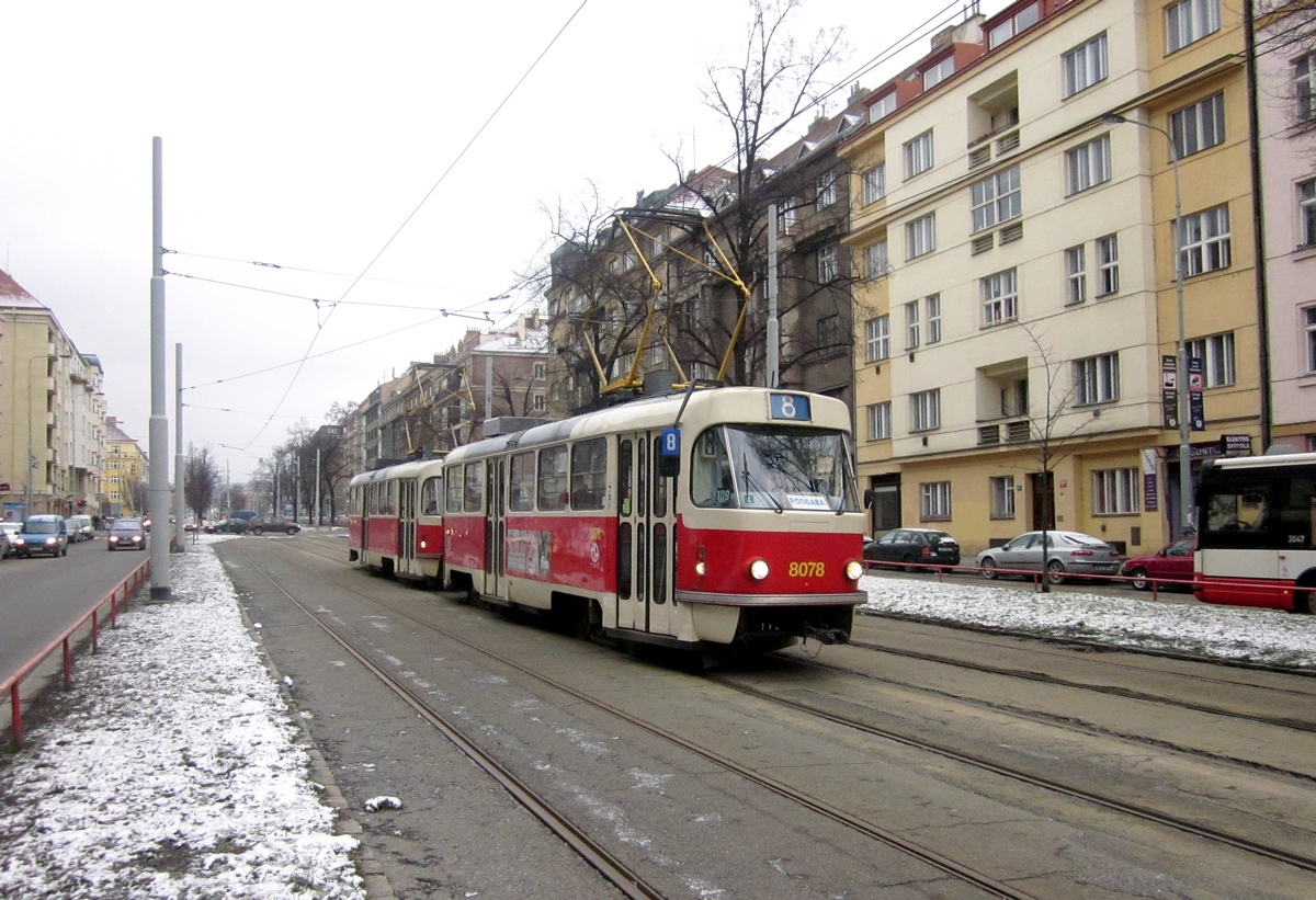 Praha, Tatra T3M nr. 8078