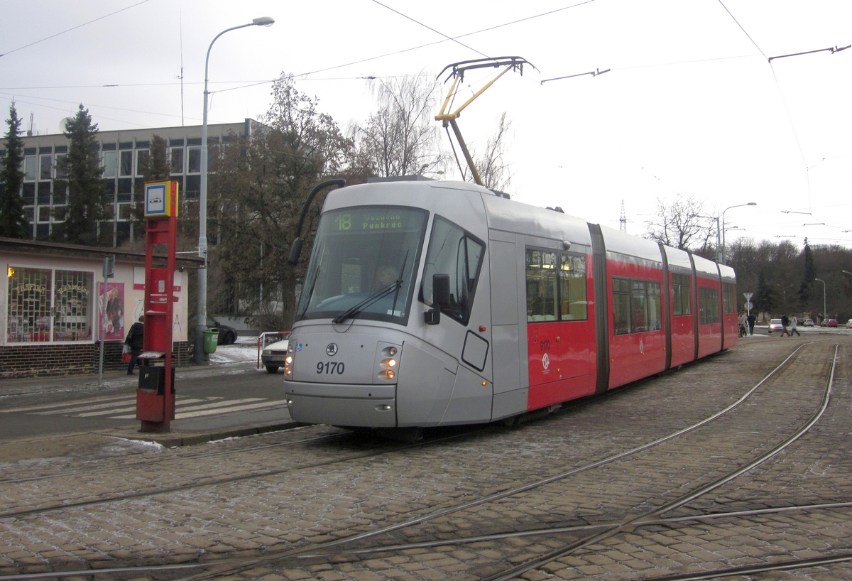 Прага, Škoda 14T Elektra № 9170