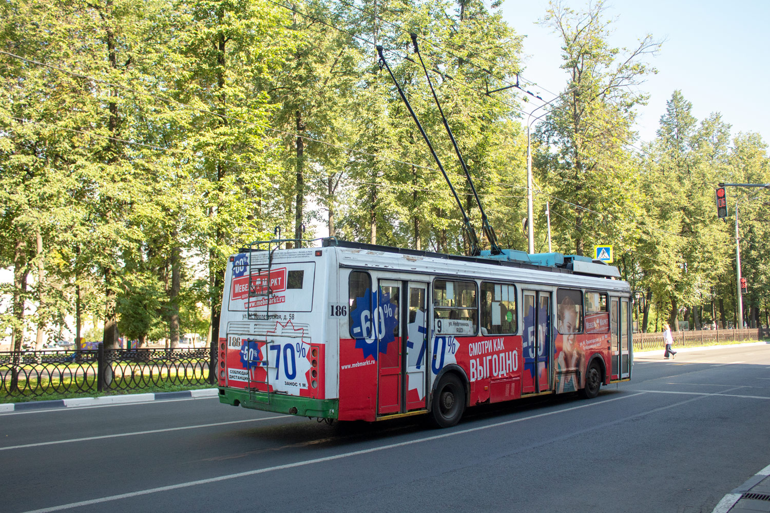 Ярославль, ЛиАЗ-5280 (ВЗТМ) № 186