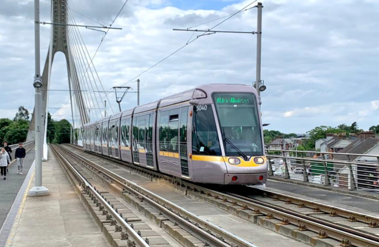 Дублин, Alstom Citadis 502 № 5040 Дублин, Alstom Citadis 502 № 5040