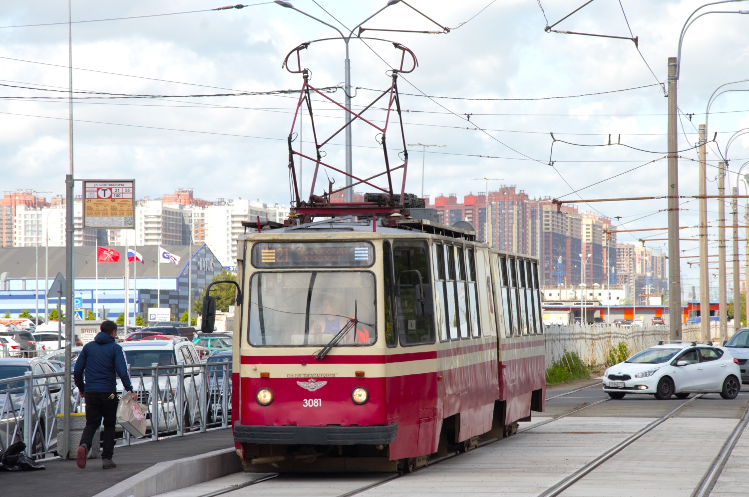 Санкт-Петербург, ЛВС-86К № 3081 Санкт-Петербург, ЛВС-86К № 3081