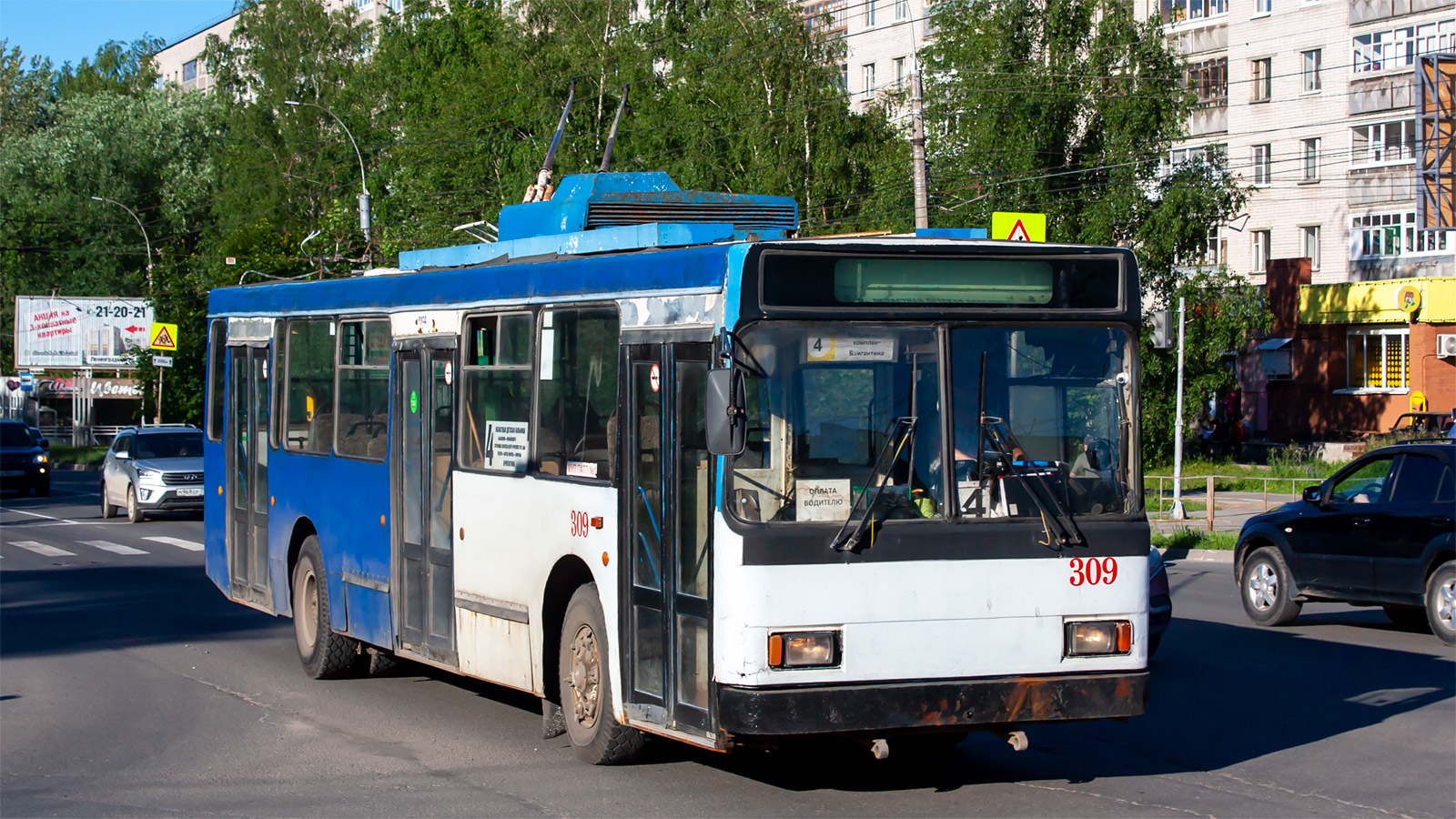 Вологда, ВМЗ-5298.00 (ВМЗ-375) № 309