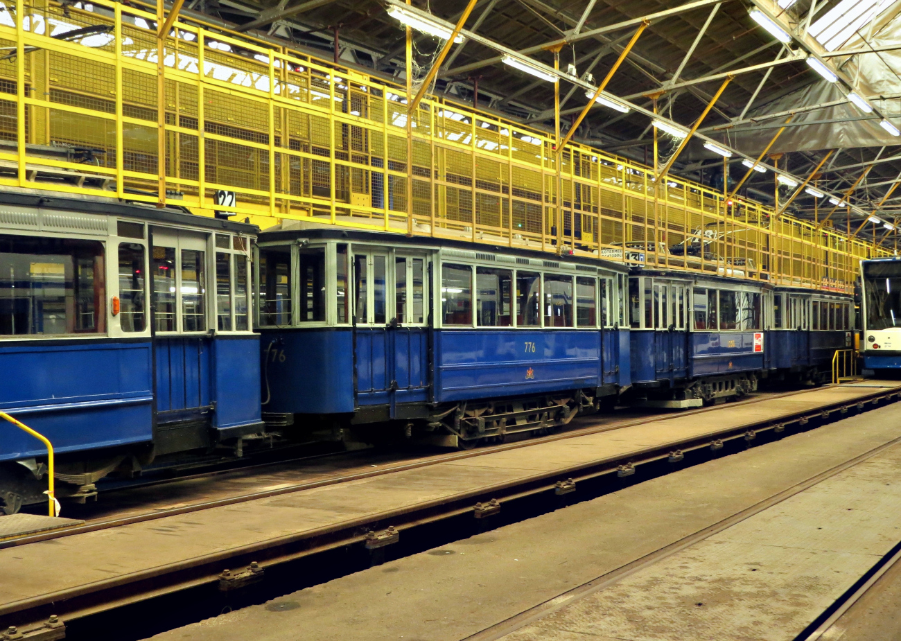 Амстердам, Двухосный прицепной Werkspoor № 776 Амстердам, Двухосный прицепной Werkspoor № 776