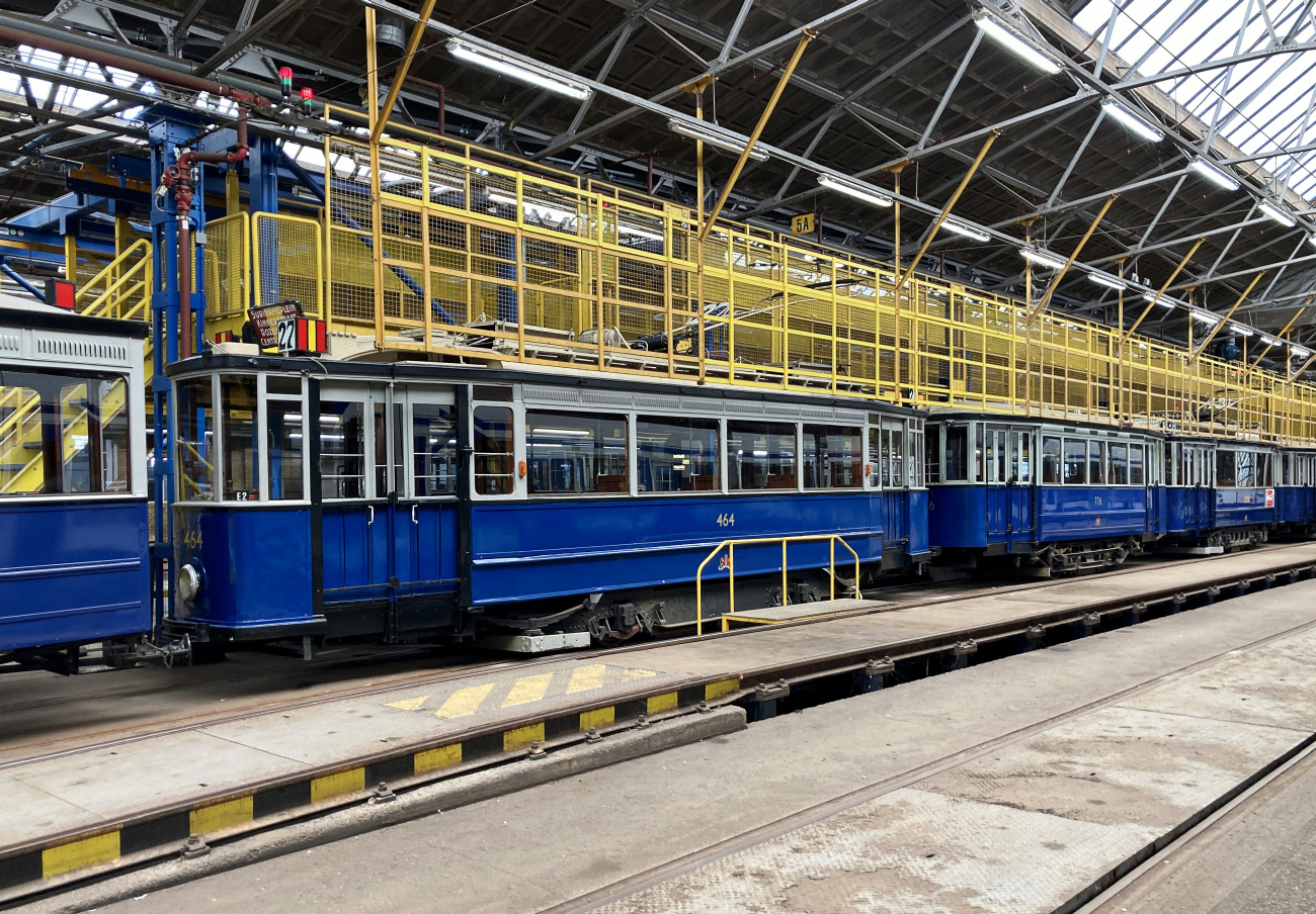 Амстердам, Двухосный моторный Beijnes № 464; Амстердам, Двухосный прицепной Werkspoor № 776 Амстердам, Двухосный моторный Beijnes № 464; Амстердам, Двухосный прицепной Werkspoor № 776