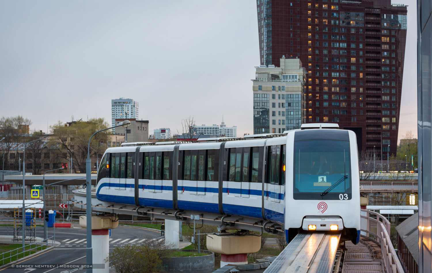 Москва, ЭПС № 03