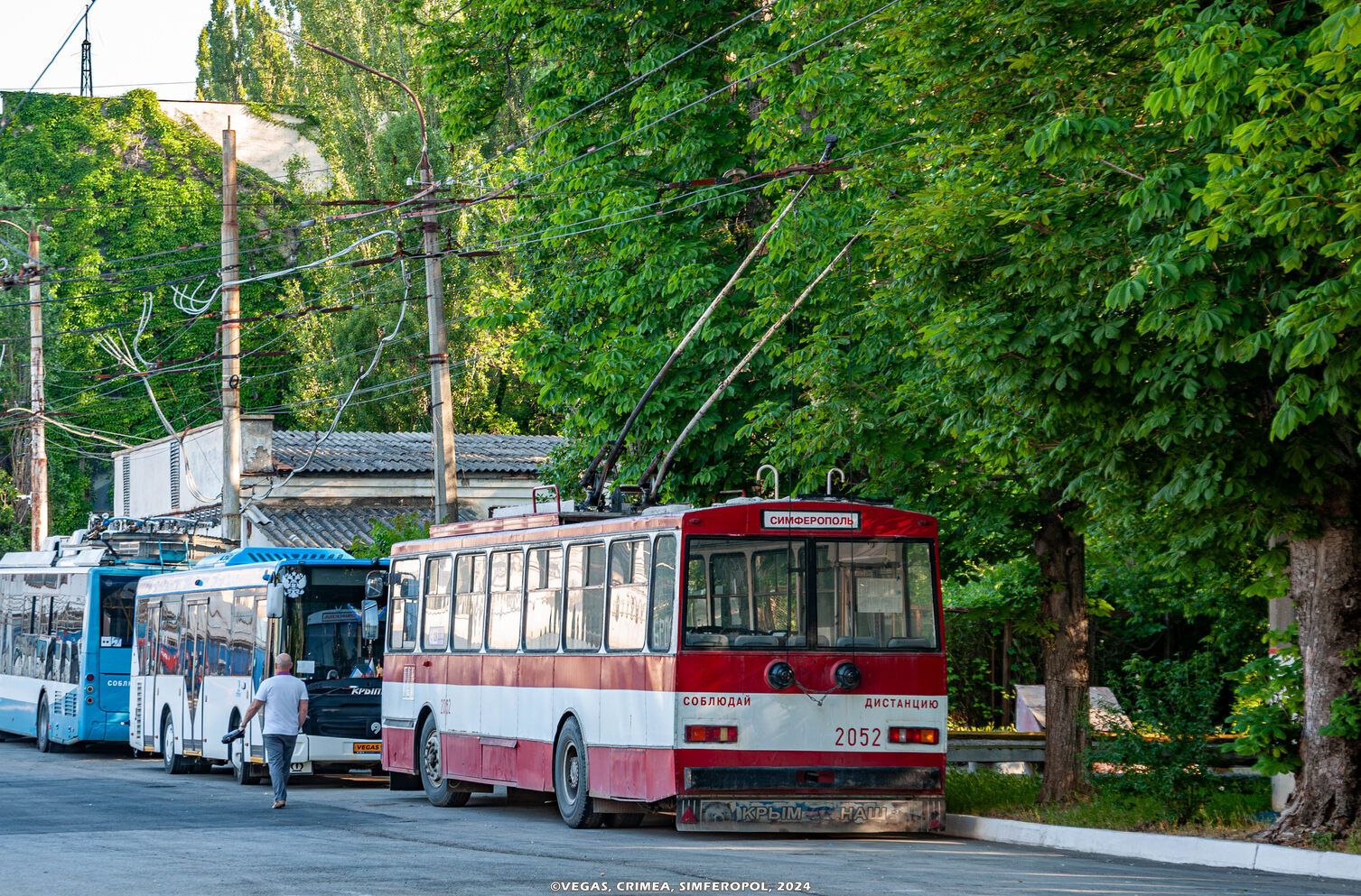 Krimski trolejbus, Škoda 14Tr02/6 Br. 2052