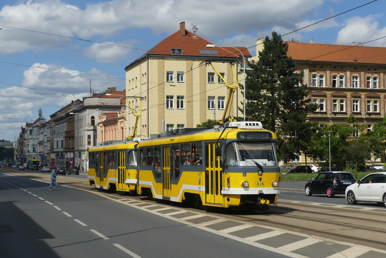 Plzeň, Tatra T3R.PLF Nr. 318