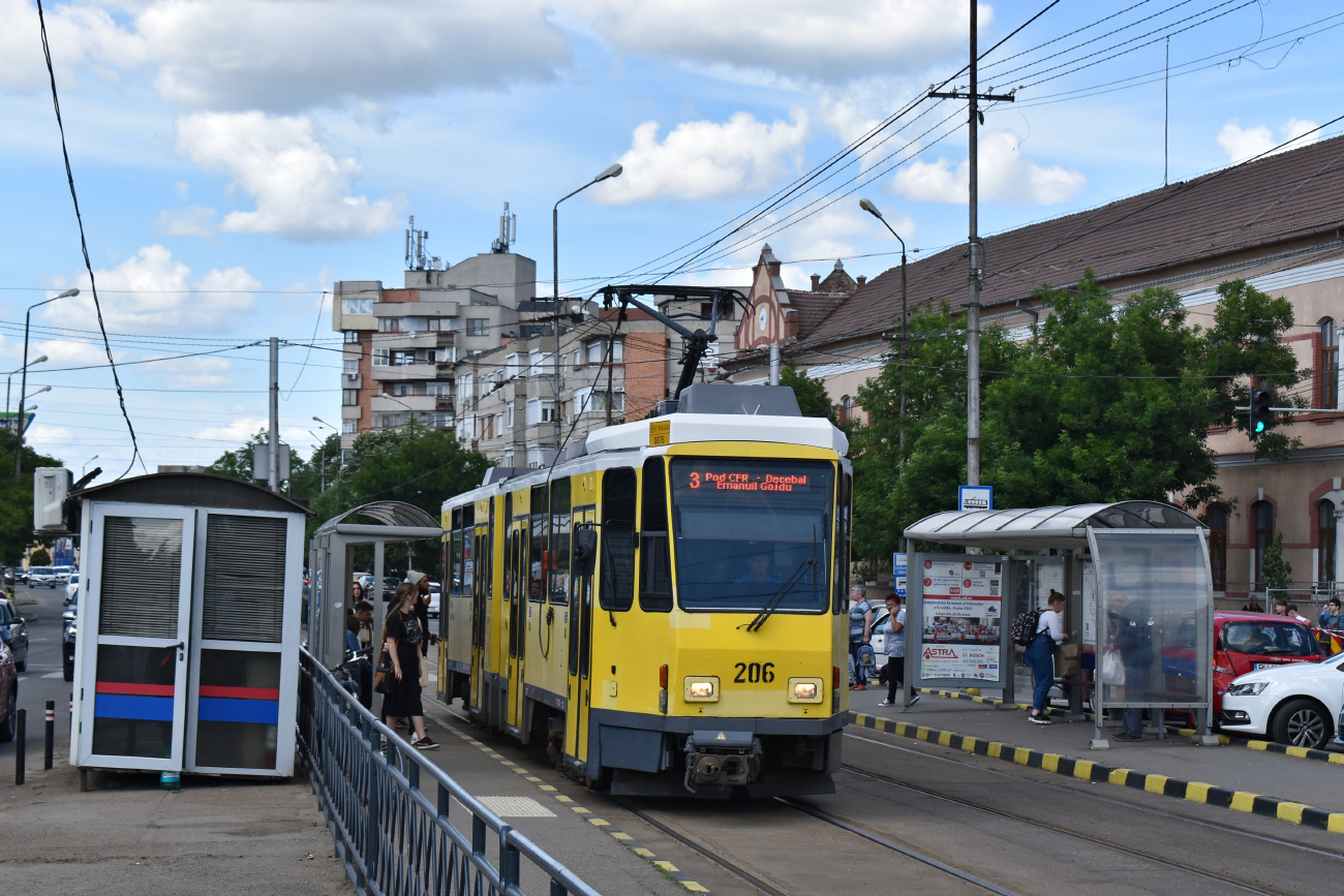 Nagyvárad, Tatra KT4DM — 206