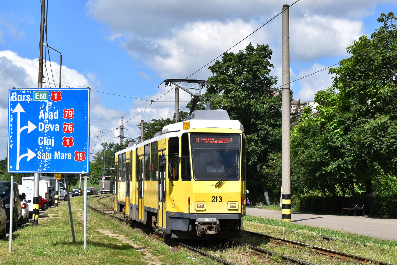 Орадя, Tatra KT4DM № 213