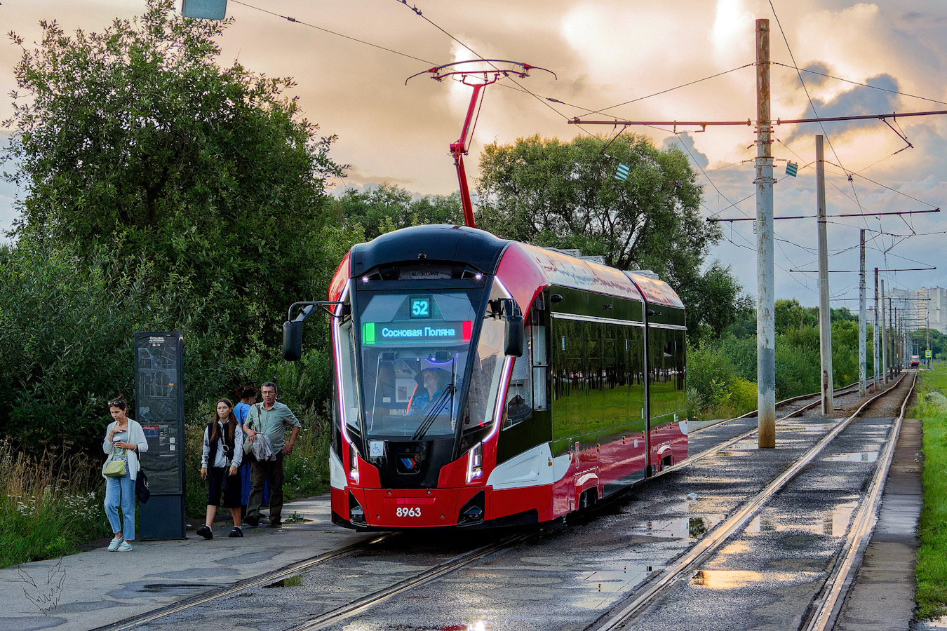 Saint-Petersburg, 71-923M “Bogatyr-M” č. 8963
