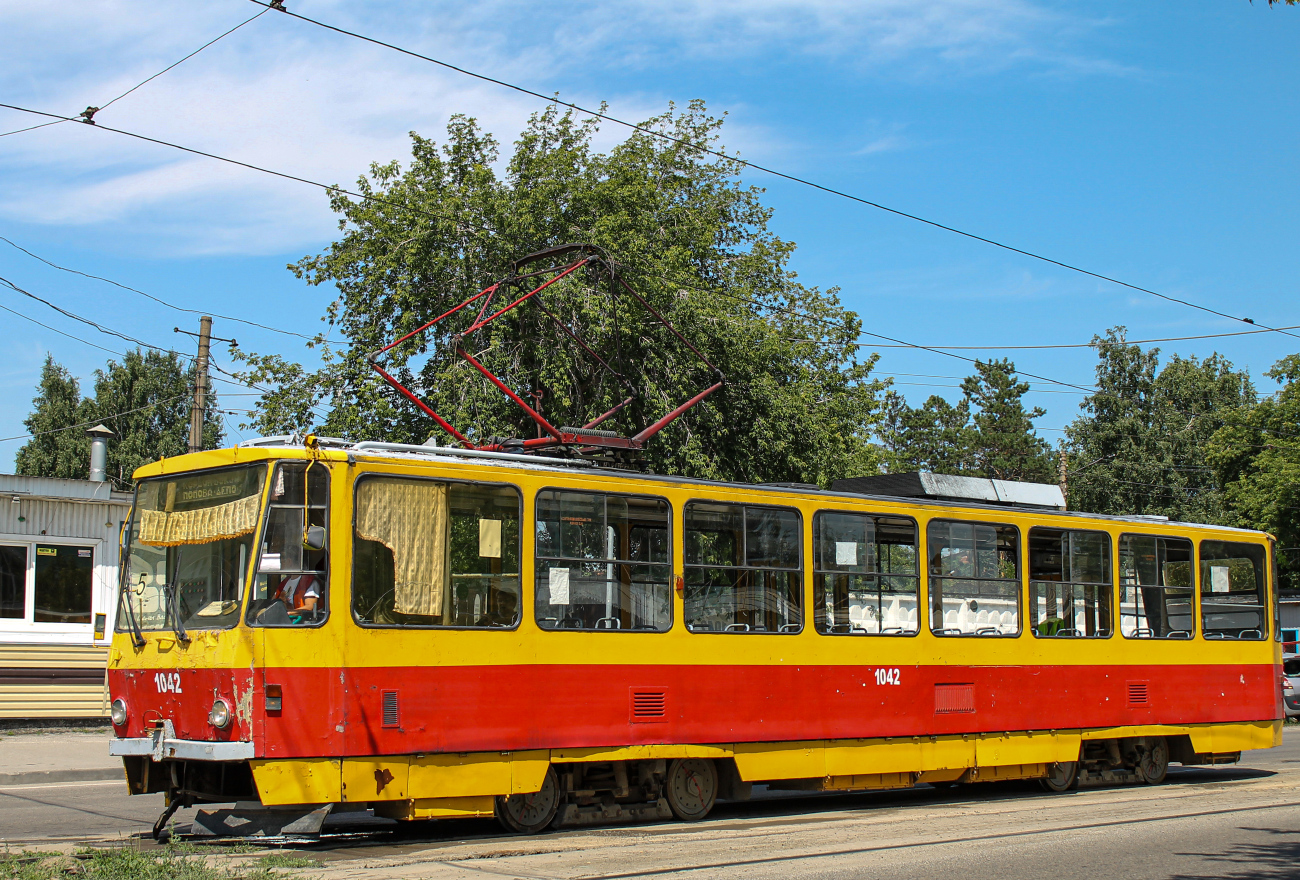 Барнаул, Tatra T6B5SU № 1042