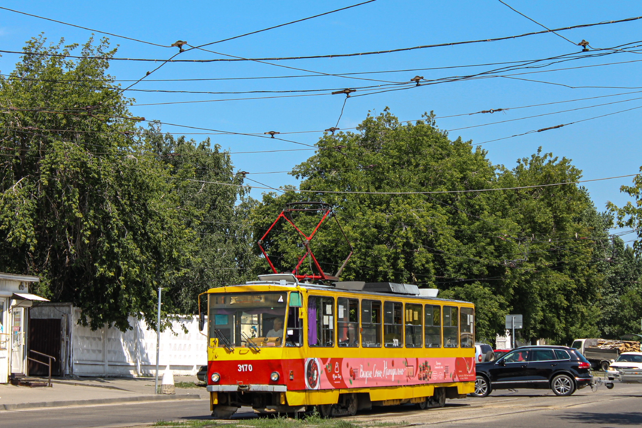 Барнаул, Tatra T6B5SU № 3170