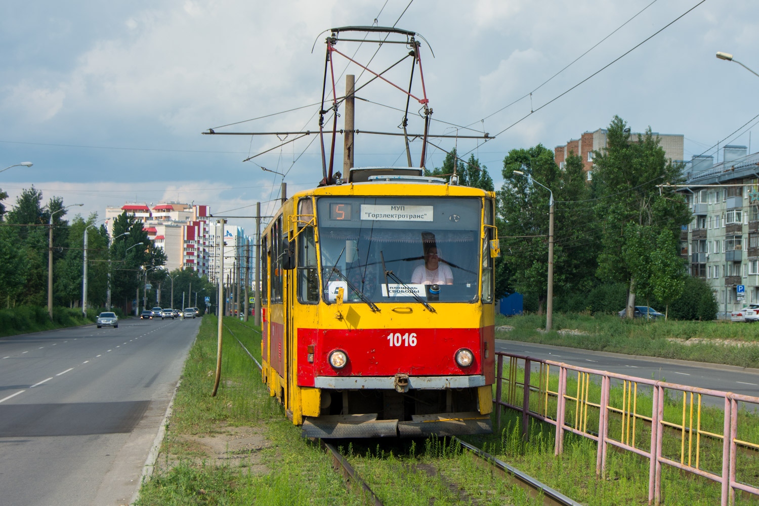 Барнаул, Tatra T6B5SU № 1016