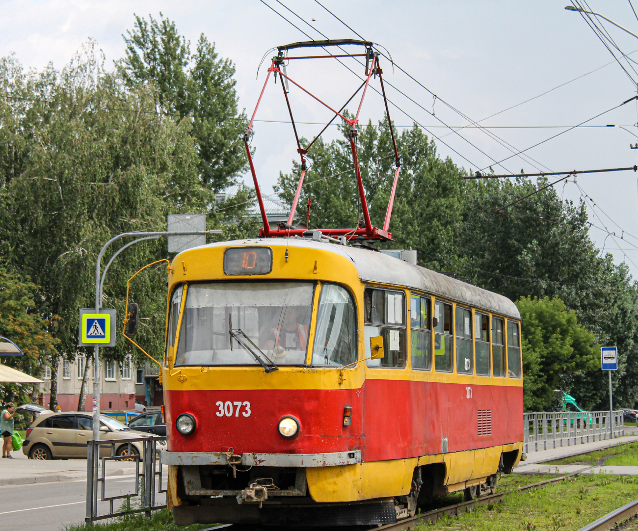 Барнаул, Tatra T3SU № 3073
