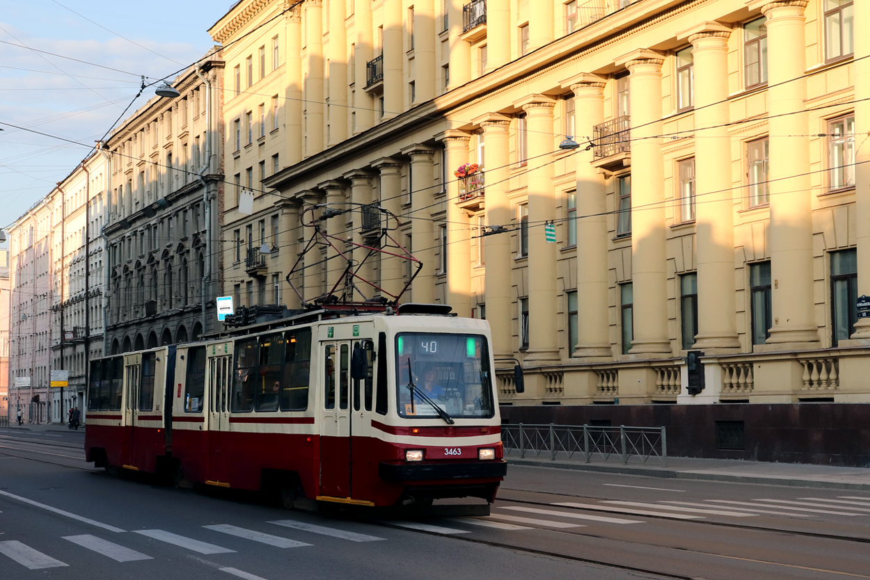 Санкт-Петербург, ЛВС-86К-М № 3463