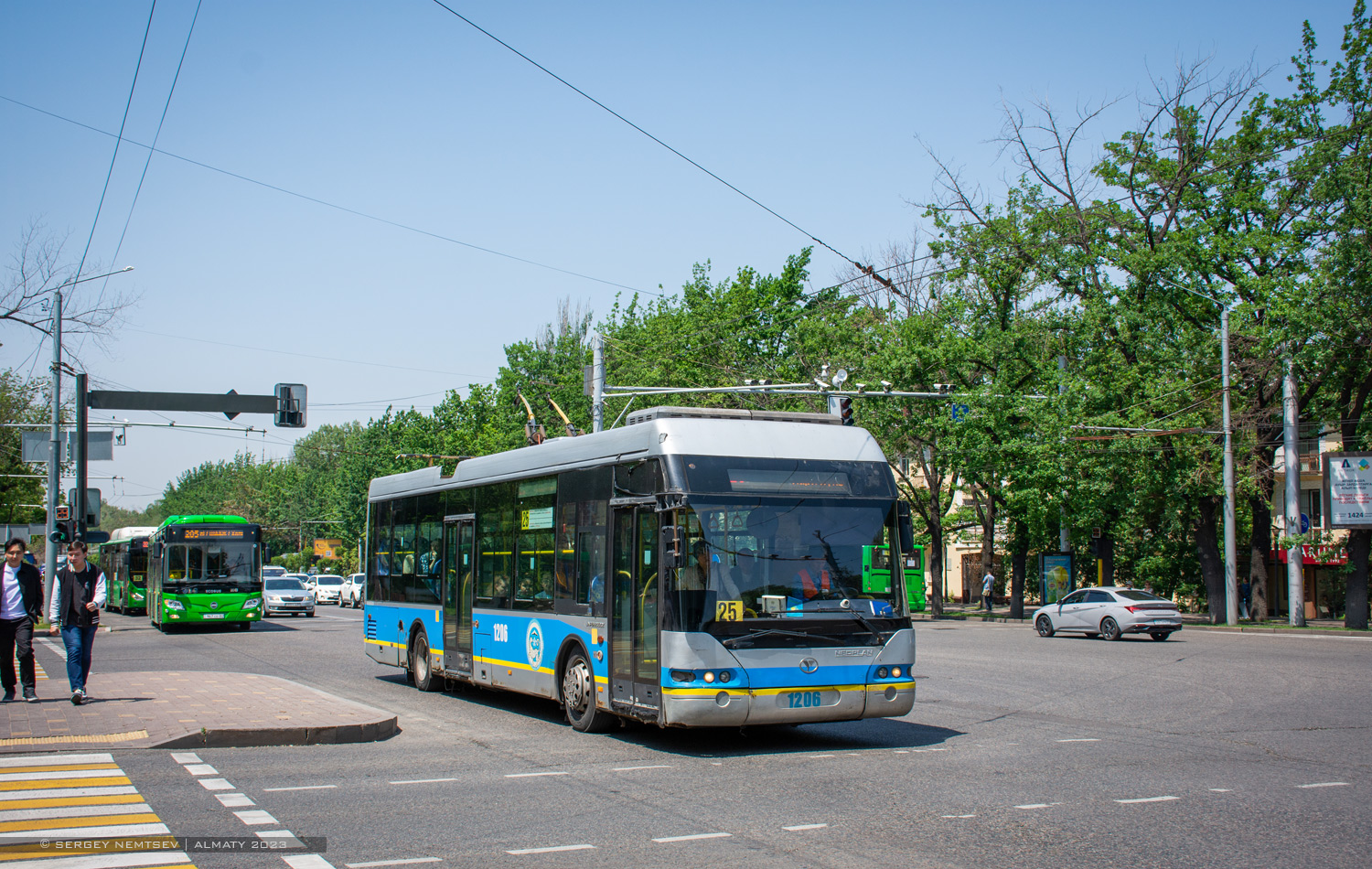 Almaty, YoungMan JNP6120GDZ (Neoplan Kazakhstan) # 1206 Almaty, YoungMan JNP6120GDZ (Neoplan Kazakhstan) # 1206
