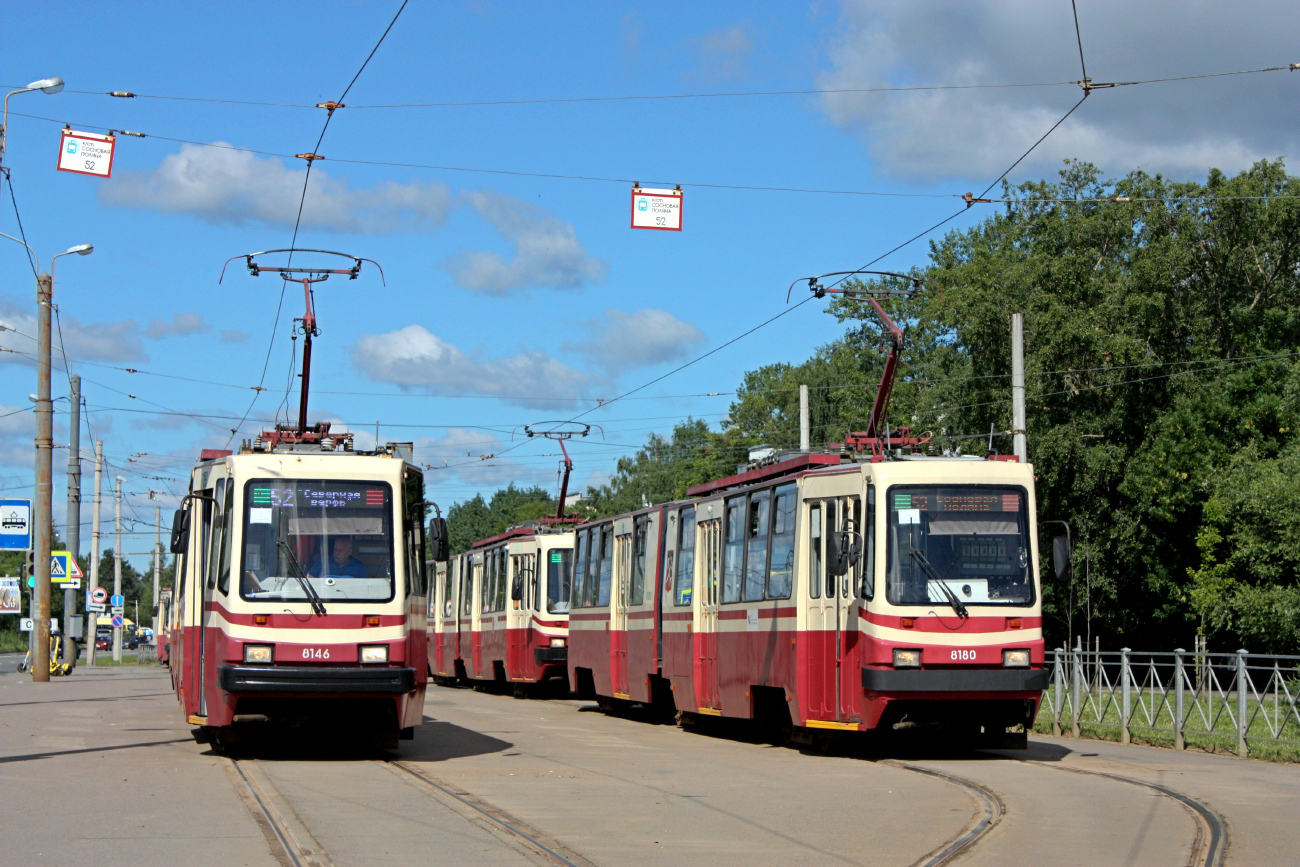 Sankt Petersburg, LVS-86K Nr. 8146; Sankt Petersburg, LVS-86K Nr. 8180