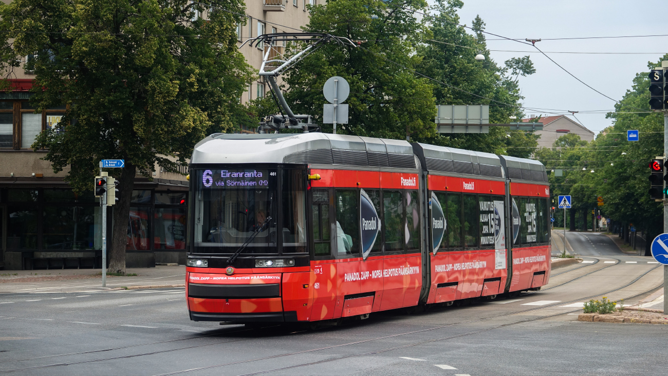 Хельсинки — Эспоо, Škoda ForCity Smart Artic MLNRV3 № 461