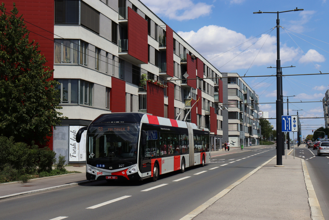 Прага, SOR TNS 18 (Cegelec) № 107