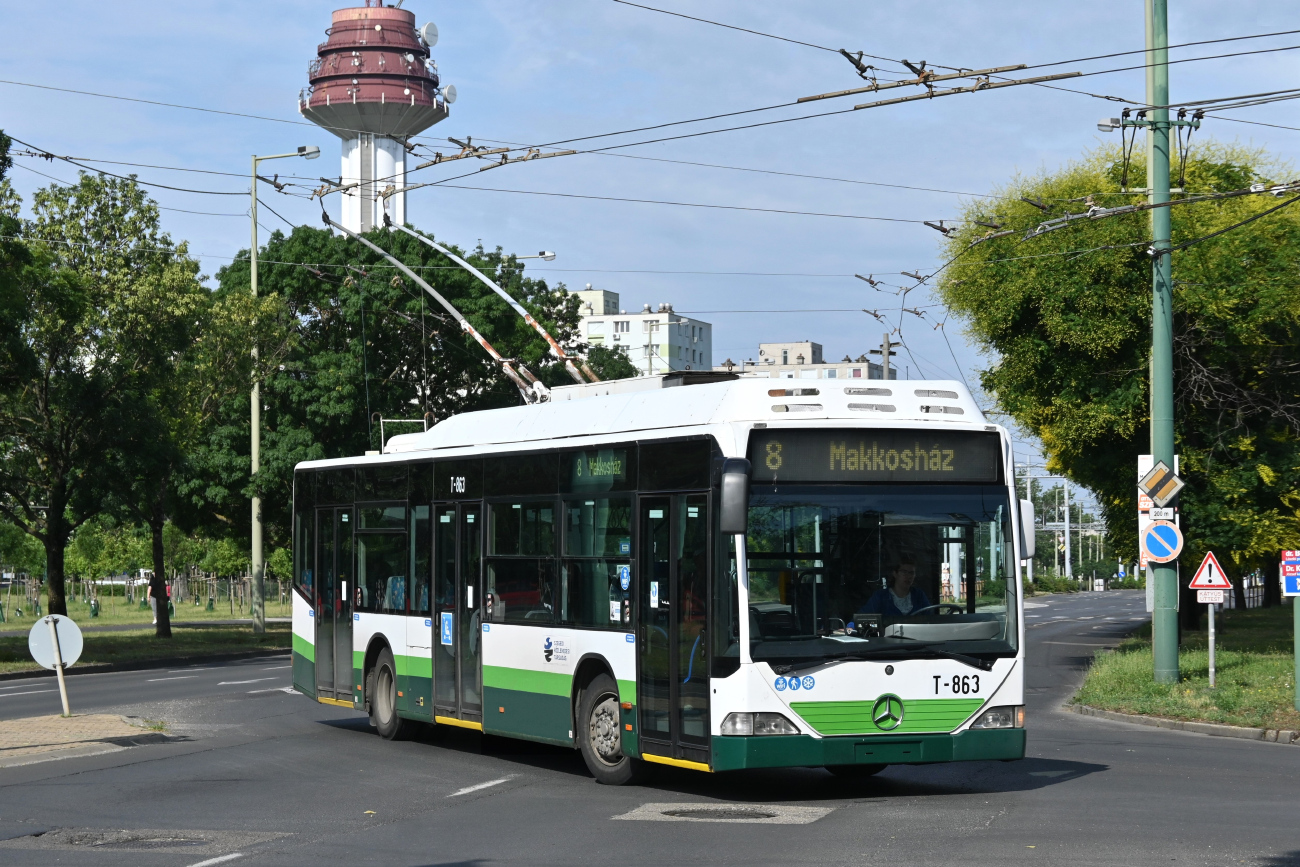 Сегед, Mercedes-Benz O530 Citaro Tr12/TV.EU № T-863