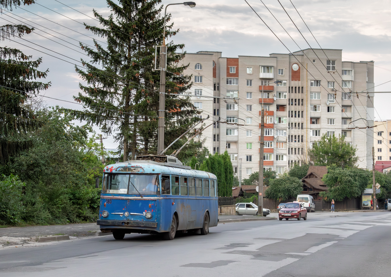 Тернополь, Škoda 9TrH29 № 080