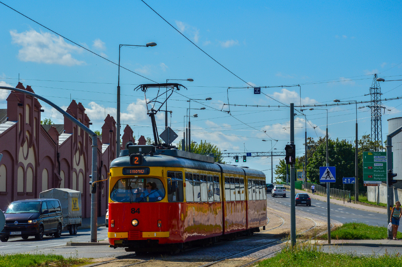 Грудзёндз, Duewag GT8 № 84