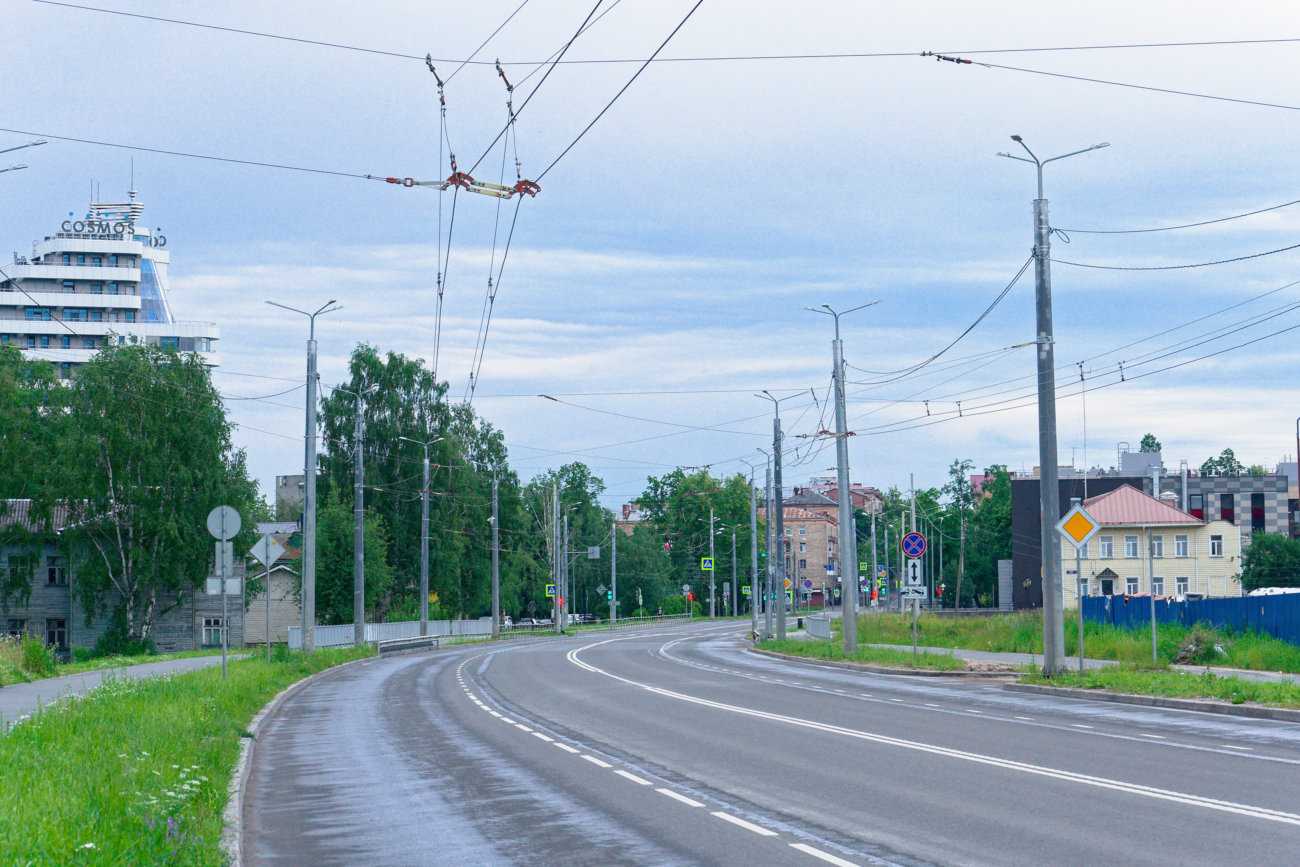 Петрозаводск — Троллейбусные линии и инфраструктура