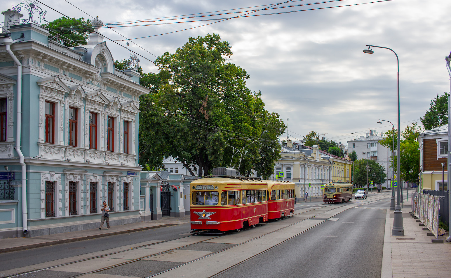 Москва, КТМ-1 № 0002; Москва — День Московского транспорта — 2024 (ночные репетиции парада трамваев 06.07.2024 и 11.07.2024, парад и выставка трамваев 13.07.2024)