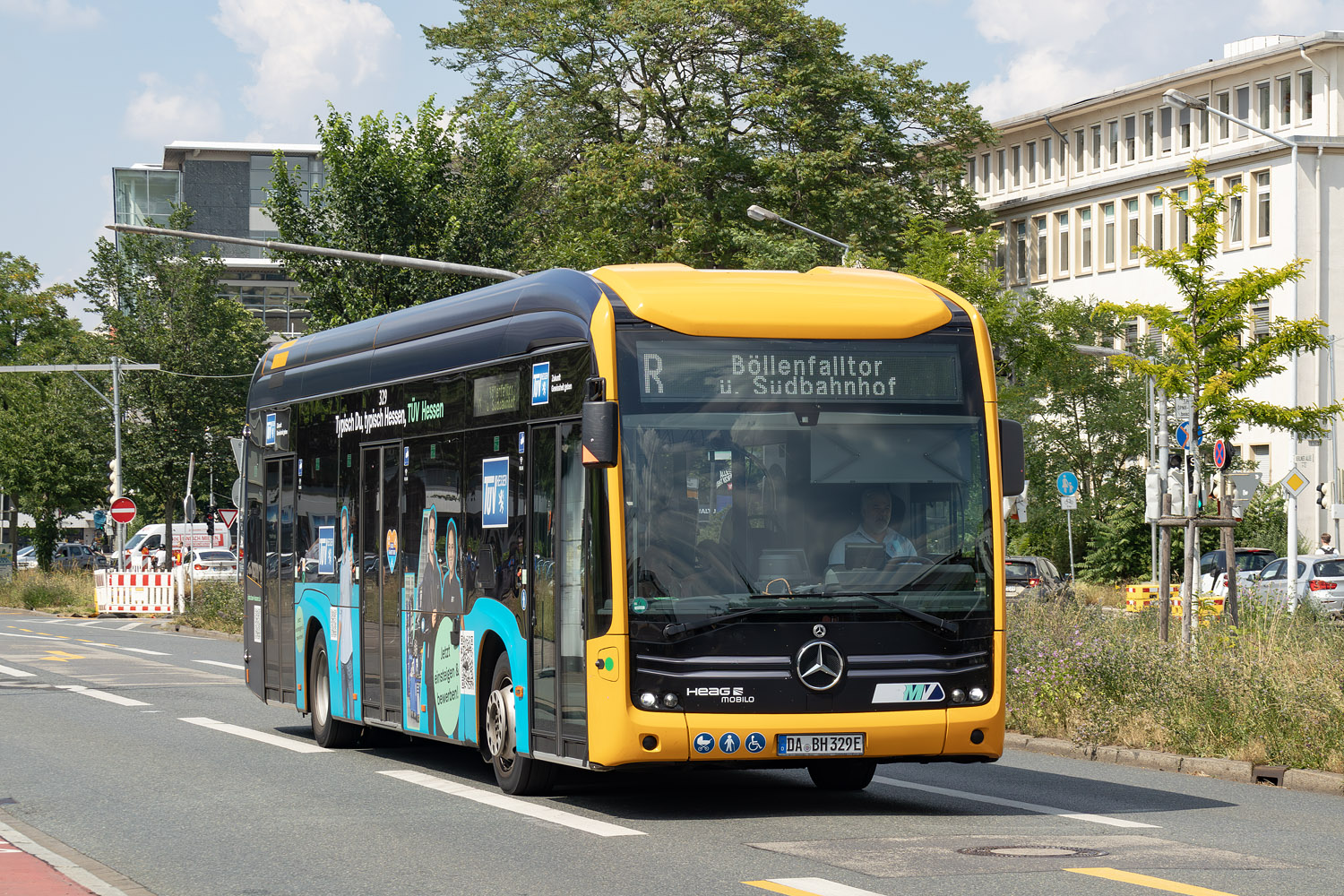 Darmstadt, Mercedes-Benz eCitaro № 329 Darmstadt, Mercedes-Benz eCitaro № 329