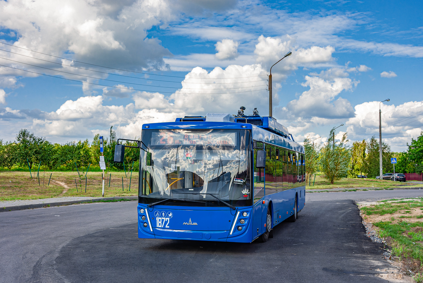 Гомель, МАЗ-203Т70 № 1872; Гомель — Движение на участках с использованием автономного хода