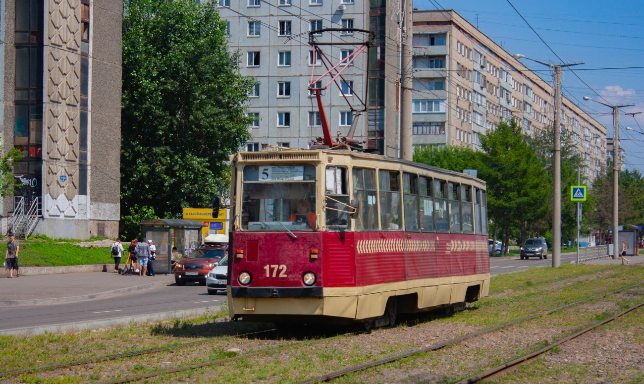 Красноярск, 71-605 (КТМ-5М3) № 172