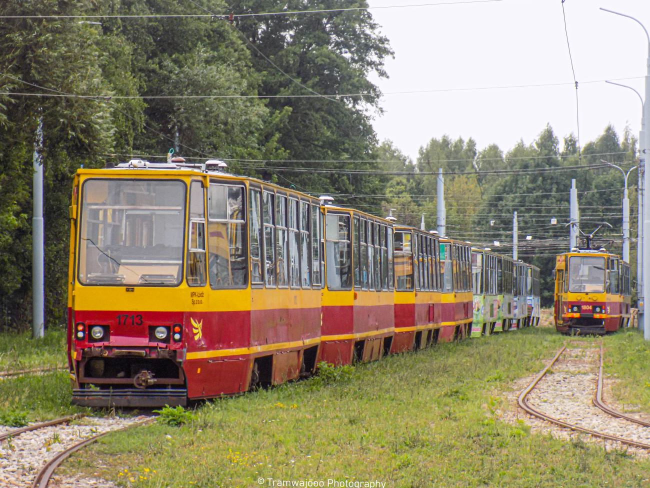 Лодзь, Konstal 805Na № 1713