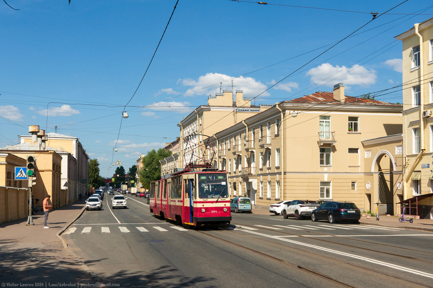 Санкт-Петербург, ЛВС-86К № 8193