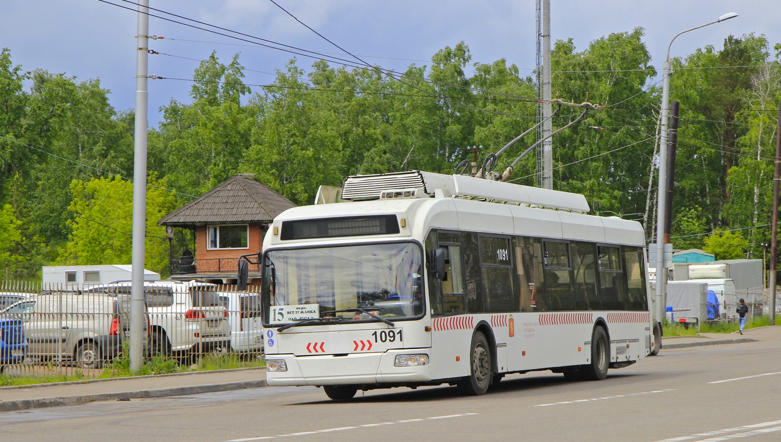 Красноярск, БКМ 321 № 1091