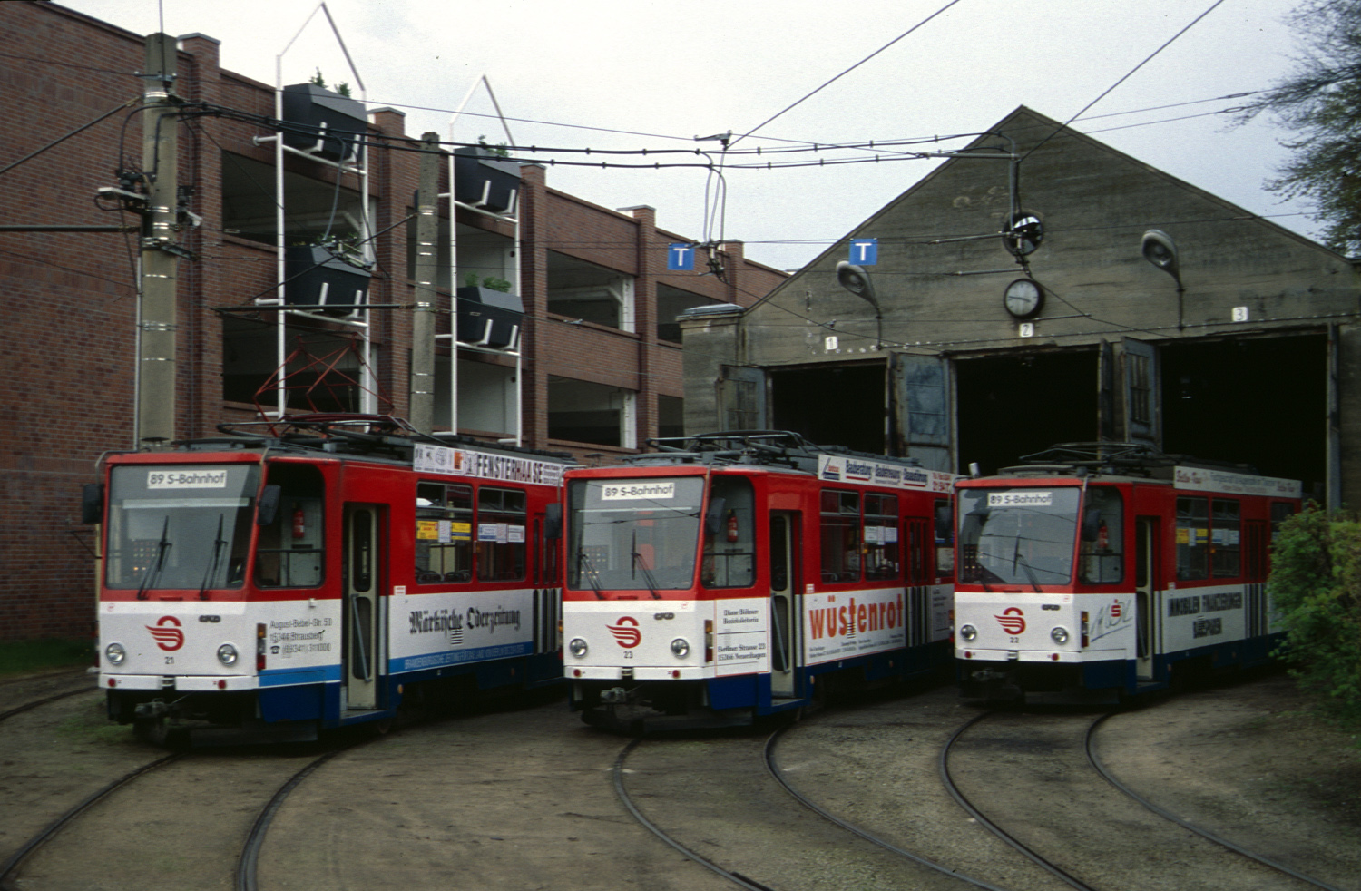 Штраусберг, Tatra KT8D5 № 21; Штраусберг, Tatra KT8D5 № 23; Штраусберг, Tatra KT8D5 № 22