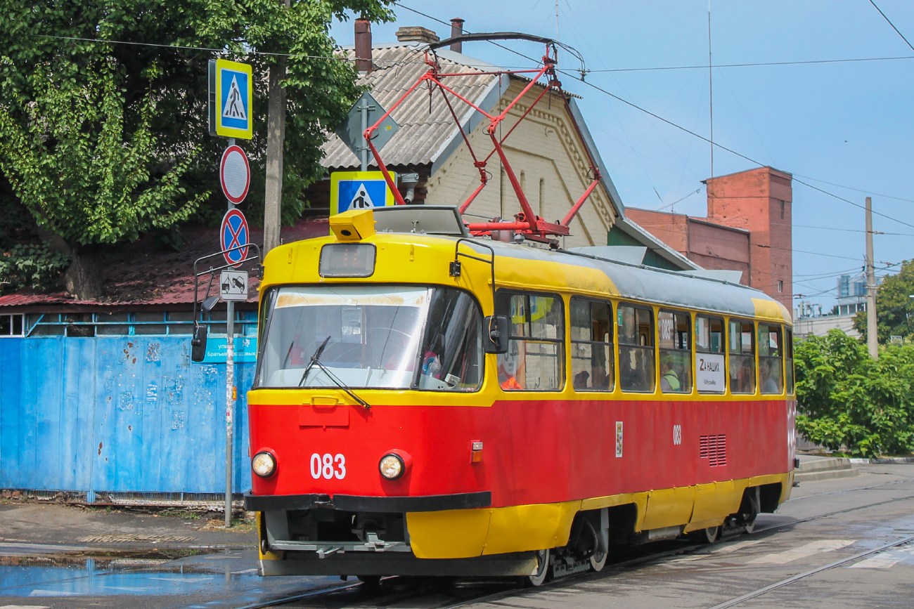 Краснодар, Tatra T3SU № 083