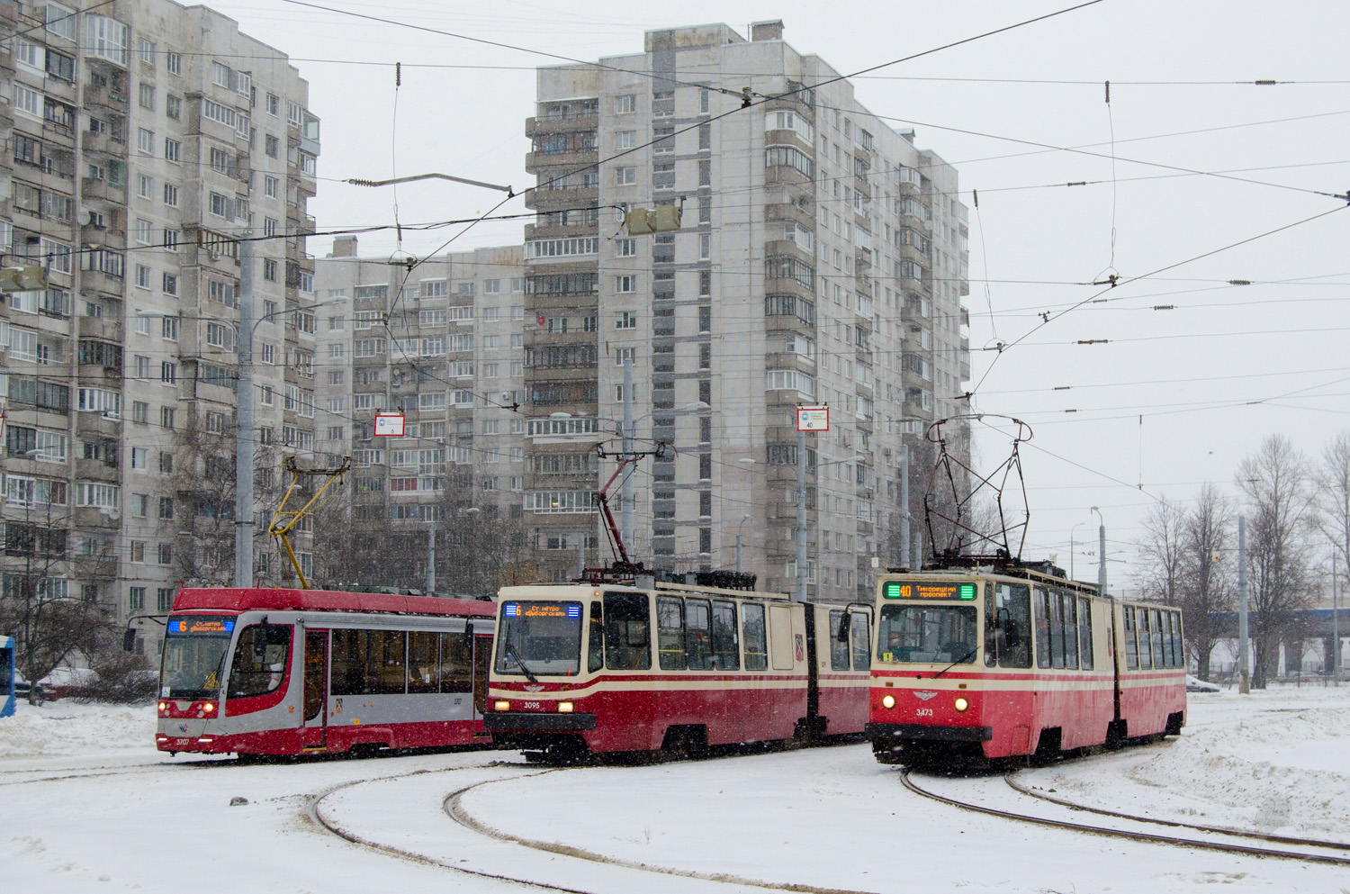 Санкт-Петербург, ЛВС-86К № 3473