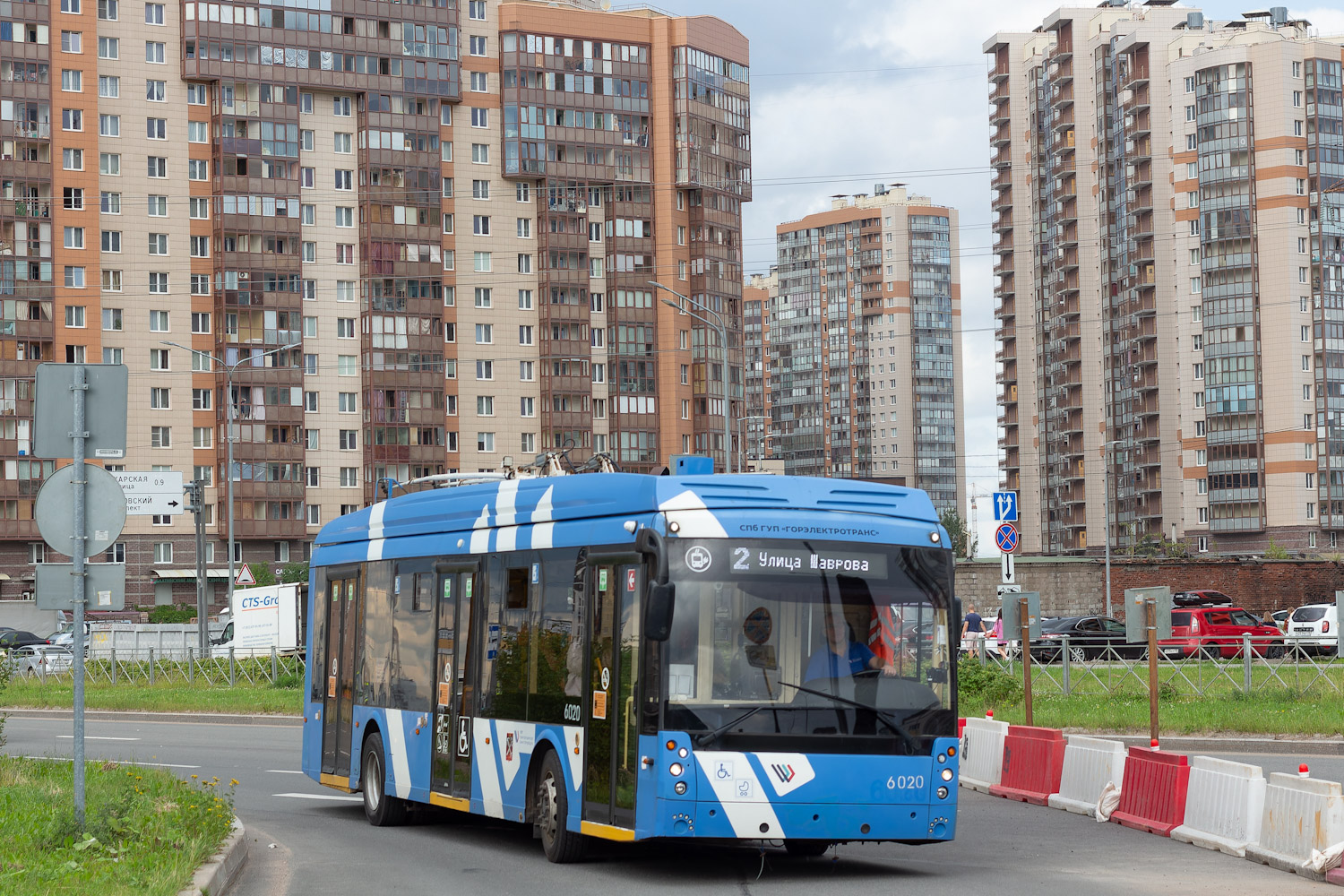 Санкт-Петербург, Тролза-5265.08 «Мегаполис» № 6020