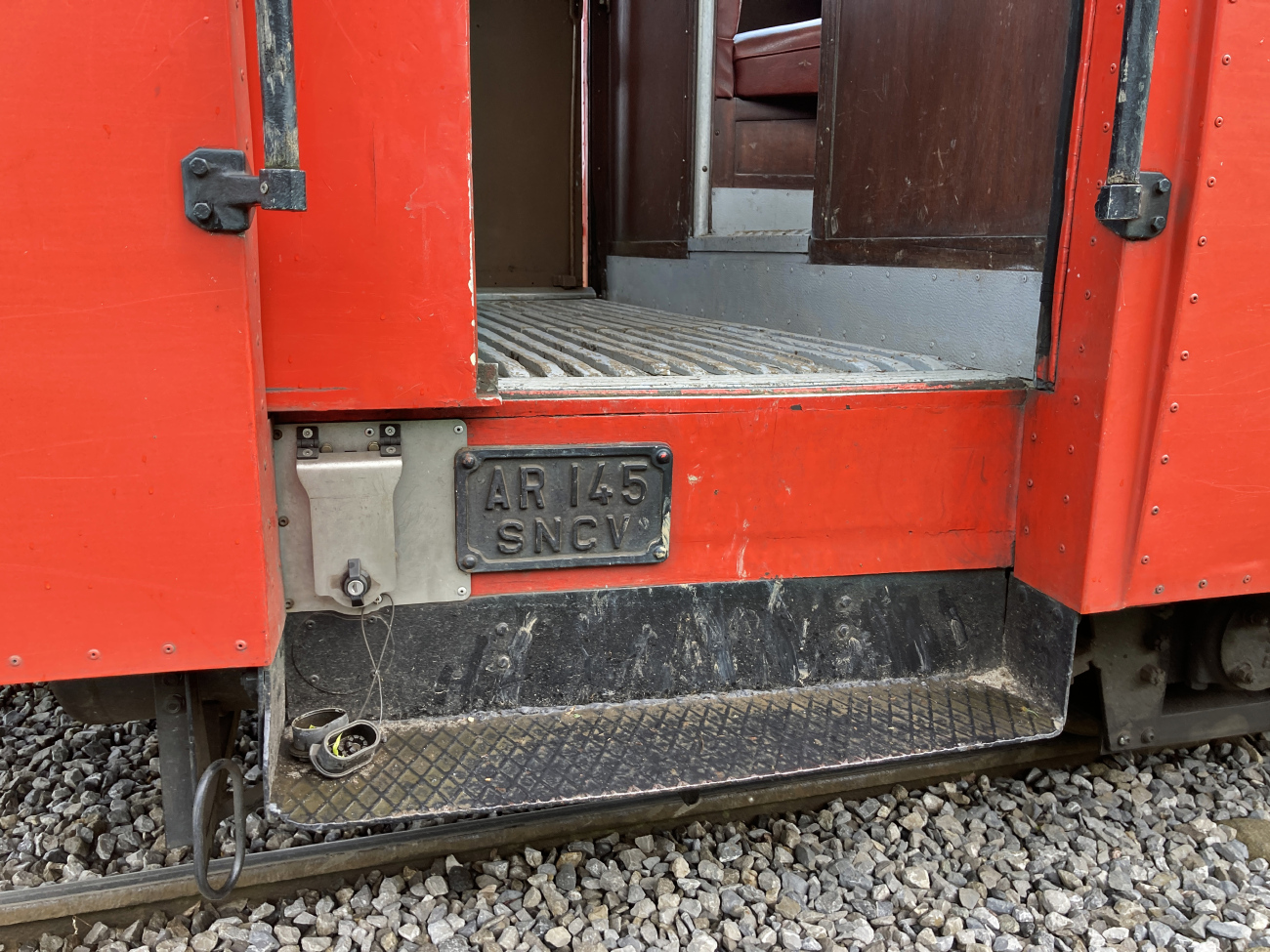 Ан-сюр-Лес, Двухосный аккумуляторный вагон № AR 145