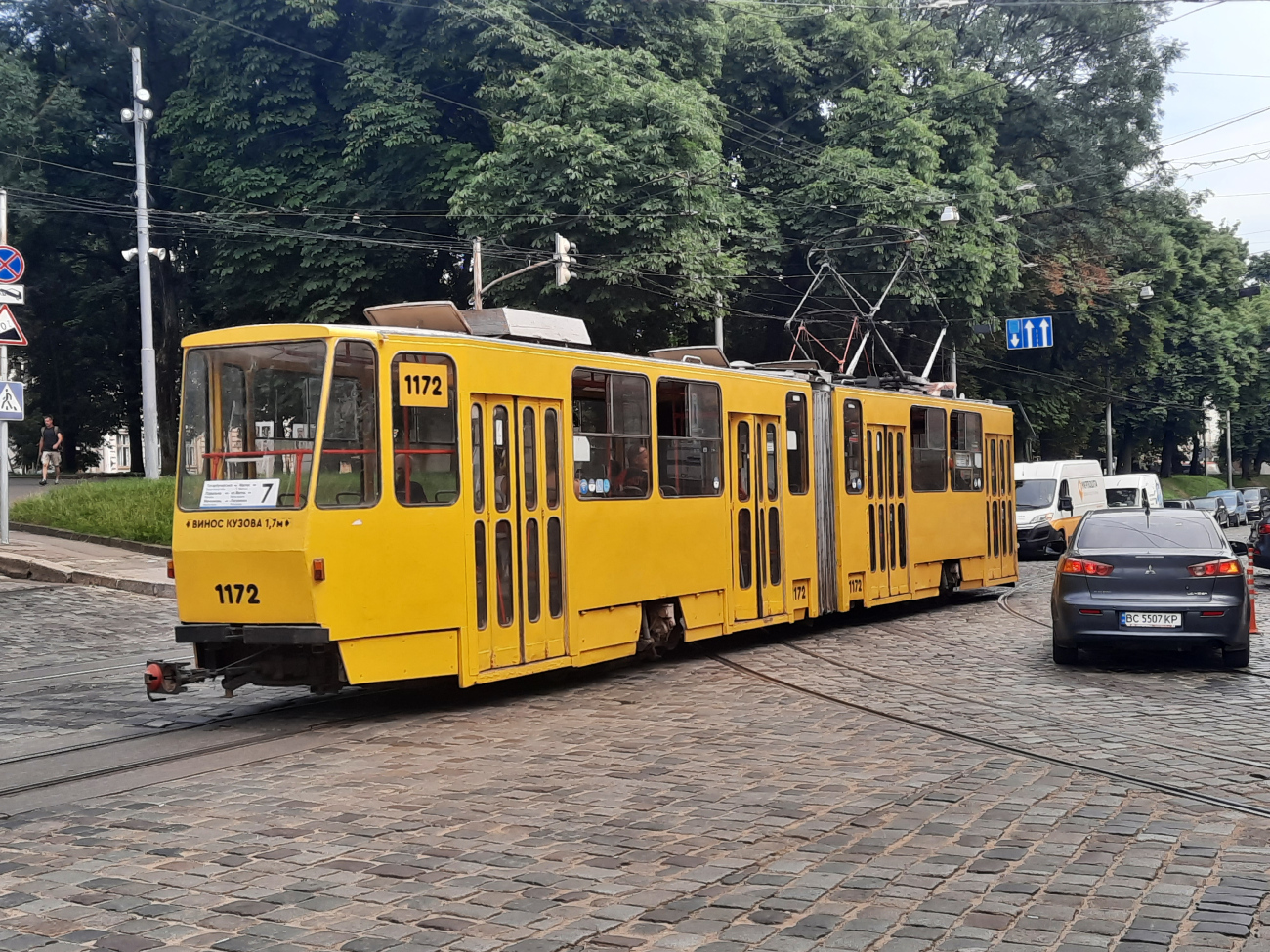 Львов, Tatra KT4SU № 1172