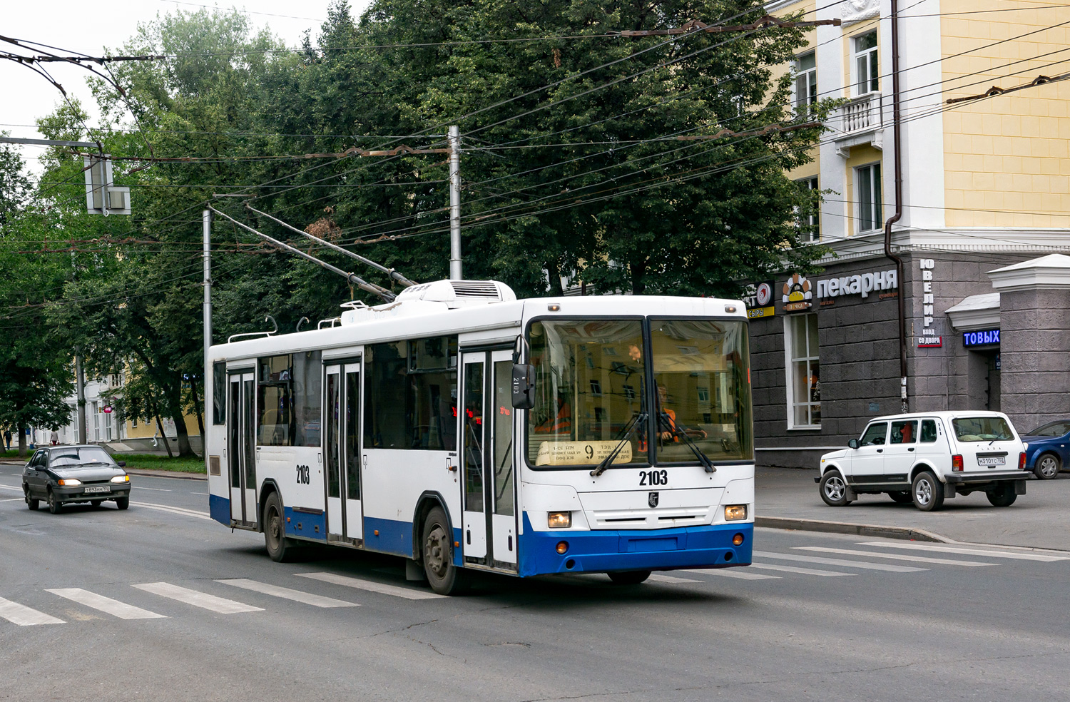 Уфа, НефАЗ-БТЗ 52765А № 2103