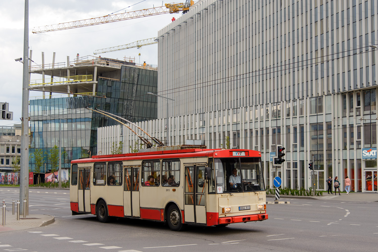 Вильнюс, Škoda 14Tr13/6 № 2613
