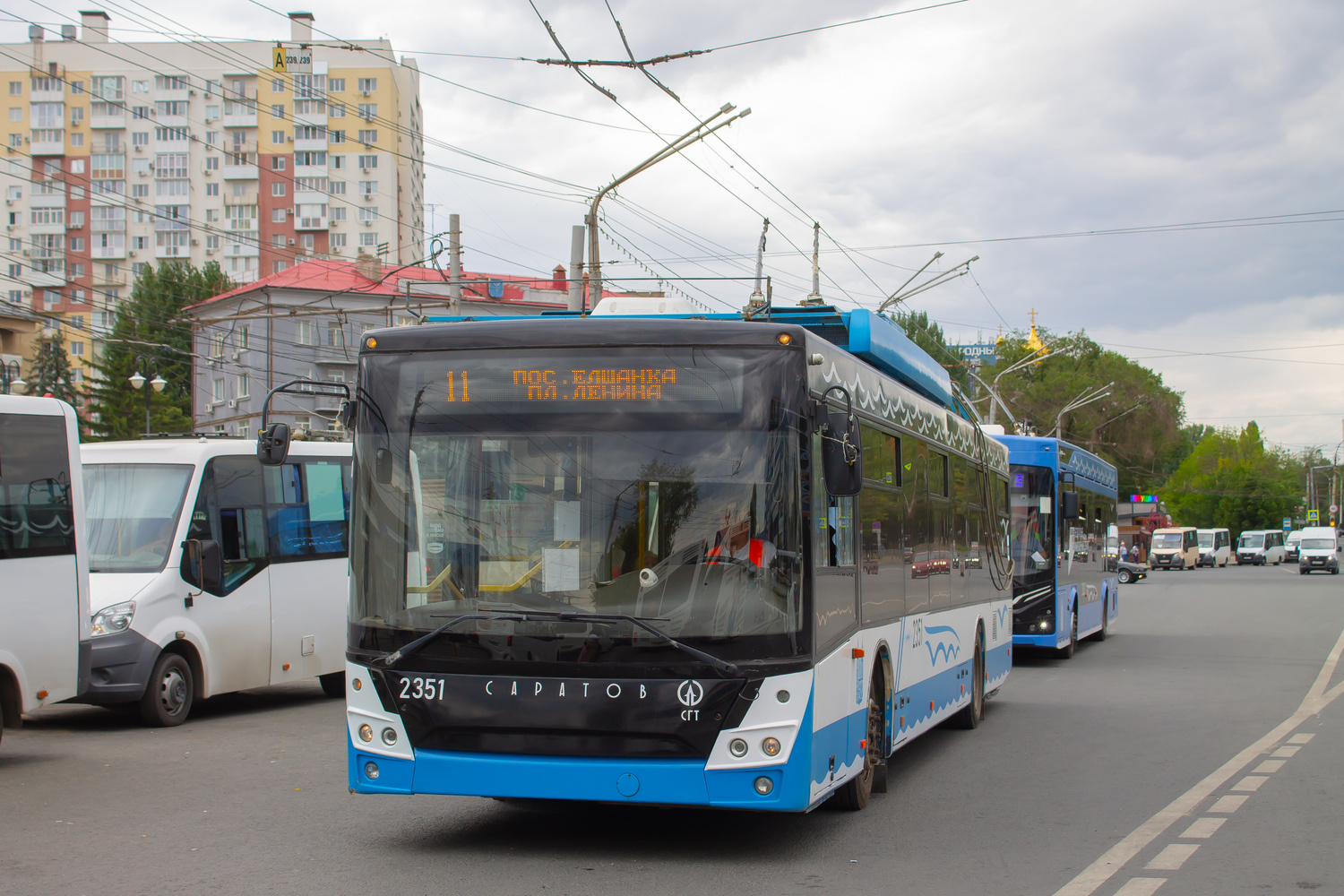 Саратов, СВАРЗ-МАЗ-6275 № 2351