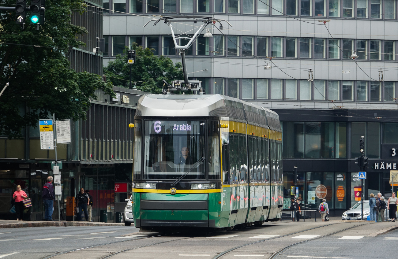 Хельсинки — Эспоо, Škoda ForCity Smart Artic MLNRV3 № 432