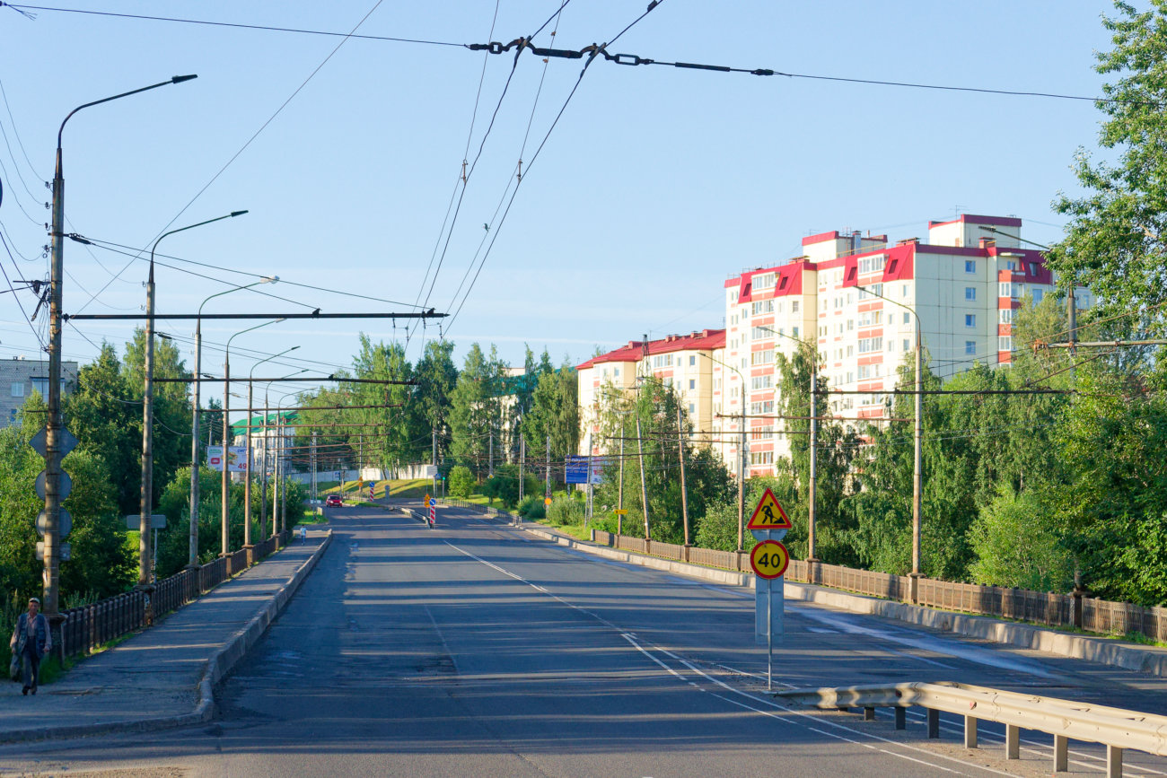 Петрозаводск — Троллейбусные линии и инфраструктура