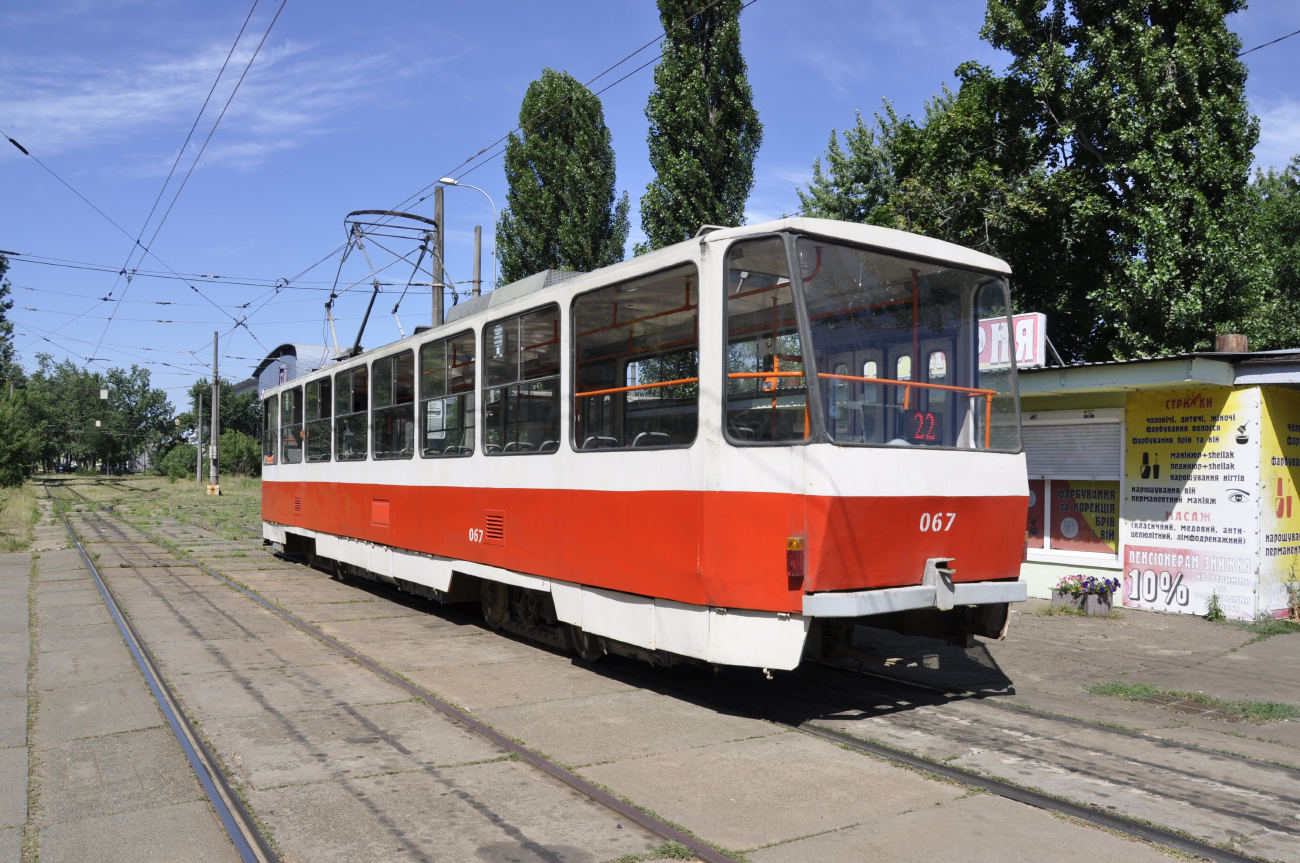 Киев, Tatra T6B5SU № 067