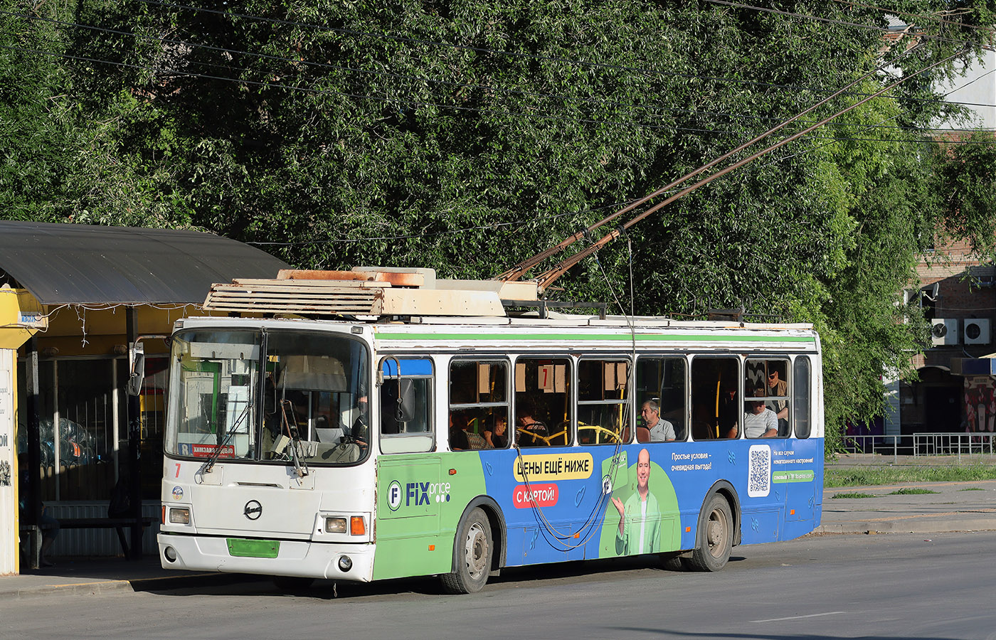 Волгодонск, ЛиАЗ-5280 (ВЗТМ) № 7
